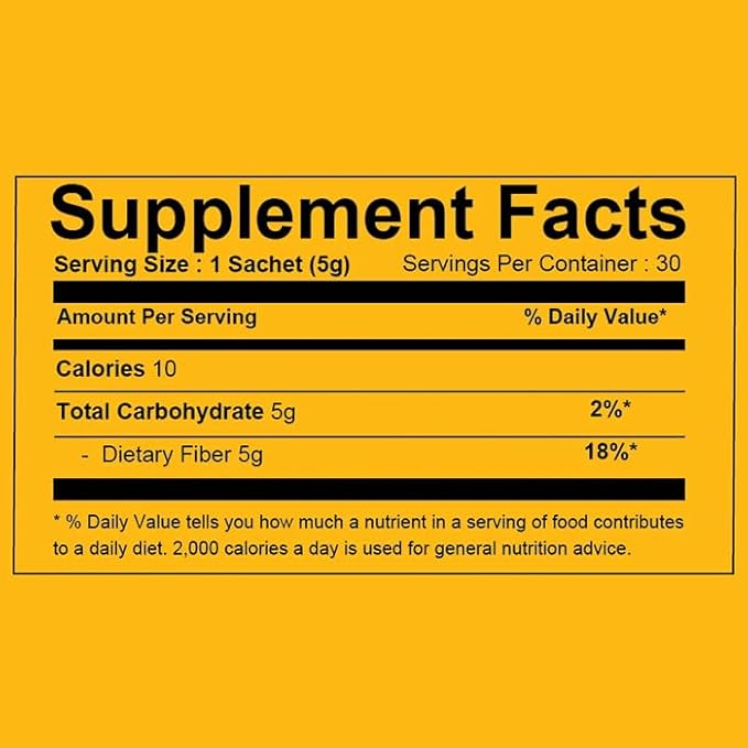 ADVAGEN-Prebio Fiber Supplement Powder Unflavored - Soluble Prebiotic Fiber Powder On The Go Packets, Supports Digestive Health, Bloating & Constipation for Women & Men, 30 Servings