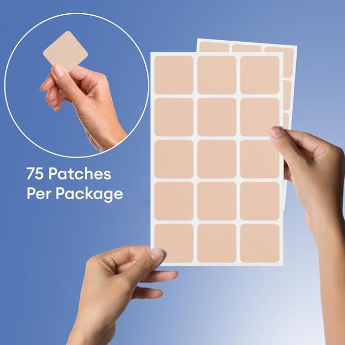 B12 Patch for Energy Plus – 75 Count Pack - B12 Patches – B12 with Methylcobalamin & Guarana
