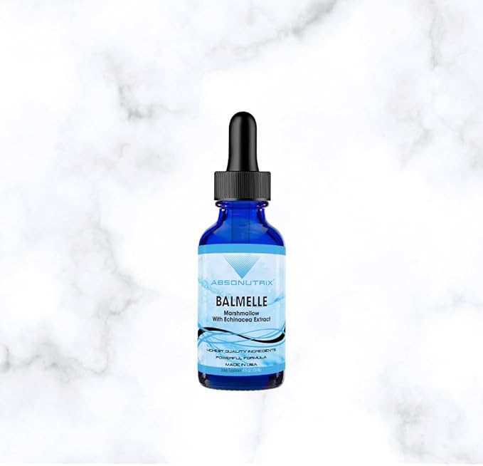 Absonutrix Balmele, 390 mg, 4 FL OZ Liquid, 302 Servings, Made in USA, Plant-Based Ingredients, Echinacea, Marshmallow Root, Gluten-Free, Non-GMO