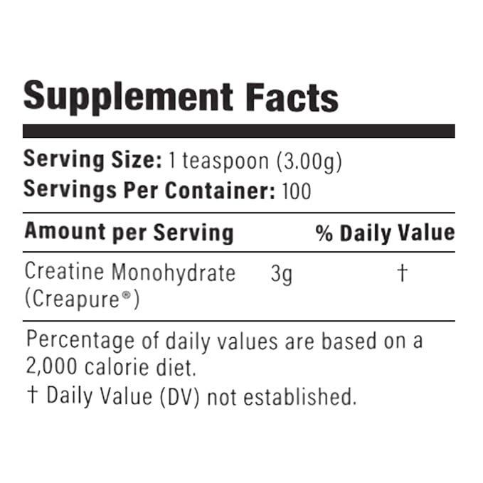 Inner Armour CREAPURE Creatine Monohydrate Powder QS-Code 21ID25 - Increase Muscle Strength & Endurance - Improve Sleep Quality - Fast Dissolving, Flavor-Free, Vegan-Friendly Fitness Supplement - 300g