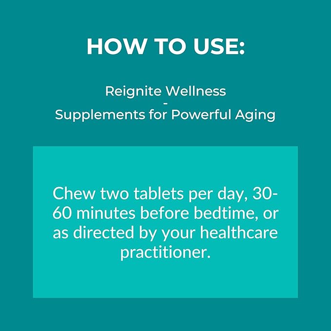 Reignite Wellness by JJ Virgin | Sleep Candy | Chewable 5-HTP Supplement with Inositol, Vitamin B6, Melatonin & L-Theanine for Adults | Lemon Flavor | 60 Tablets