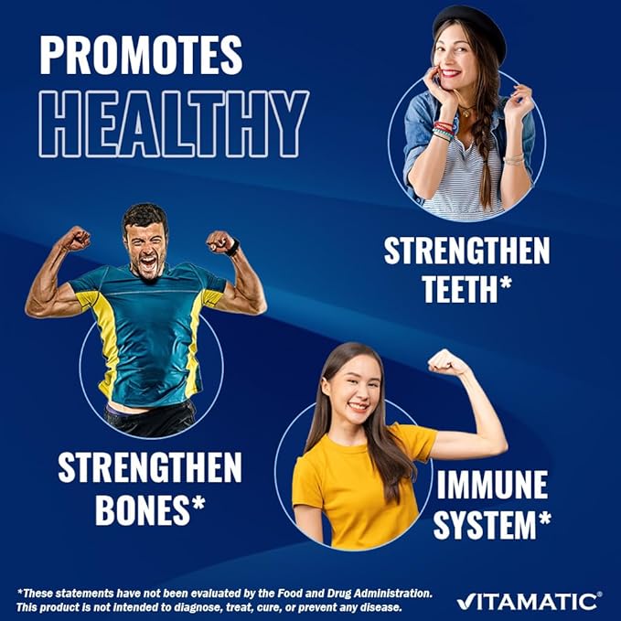 Vitamatic Vitamin D3 5000 IU (125 mcg) – 500 Mini Softgels Olive Oil-Based Formula – Cold-Pressed – 500-Day Supply – Supports Bone, Muscle & Immune Health – Non-GMO & Gluten-Free