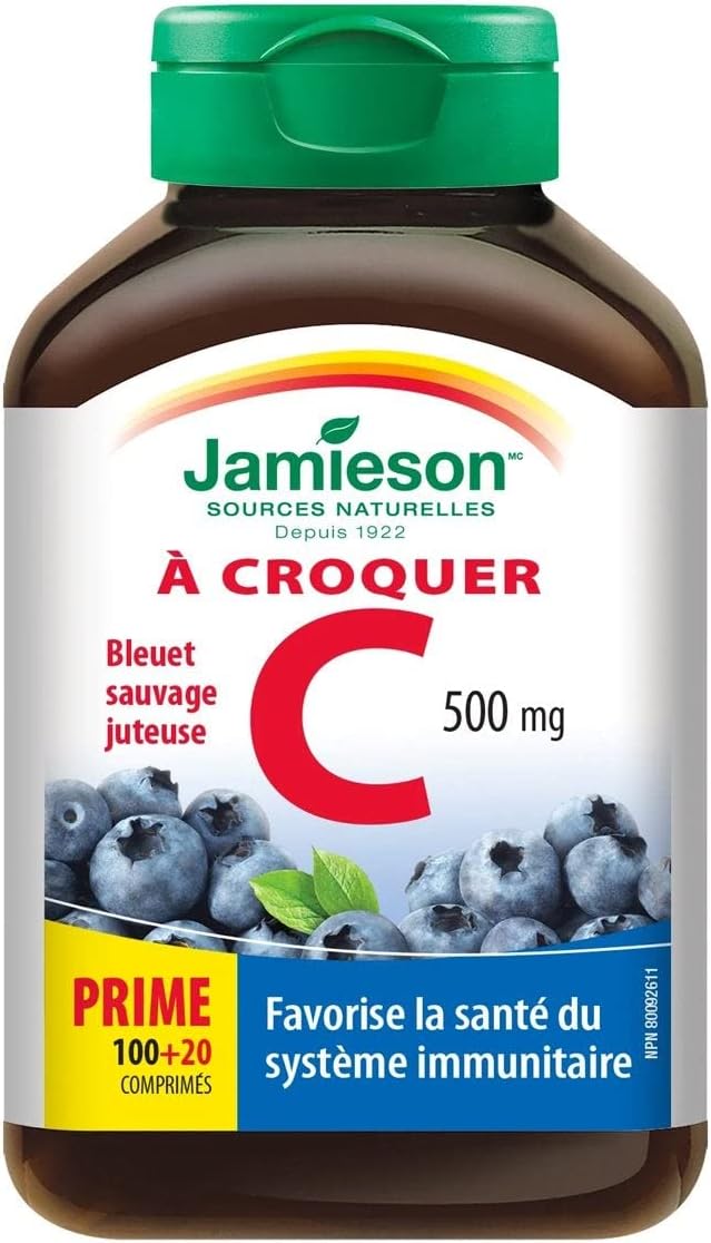 Vitamin C- Wild Blueberry- 500 Mg