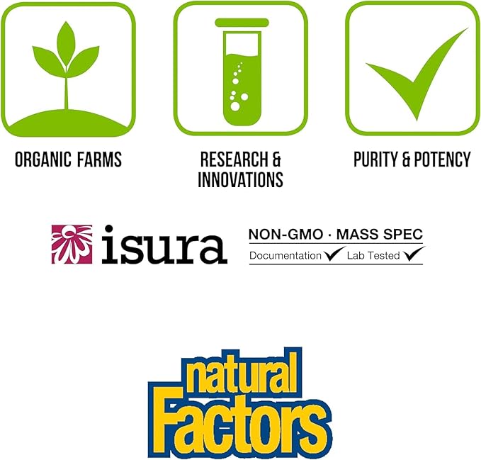 Natural Factors Whole Earth & Sea Vitamin D3 125mcg (5,000 IU), Vegan Bioenhanced, 60 Vegetarian Capsules