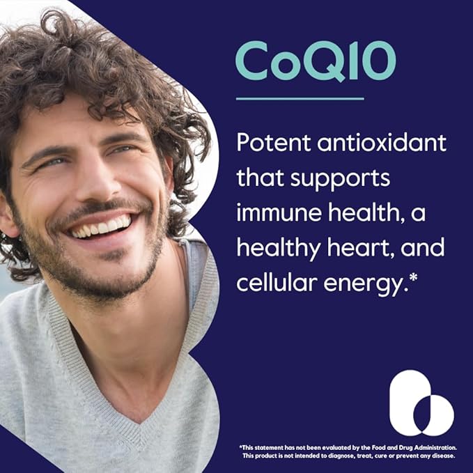 BESTVITE Coenzyme CoQ10 100mg (240 Vegetarian Capsules) (2-Pack) Naturally Fermented - No Stearates - No Fillers - Vegan - Non GMO - Gluten Free