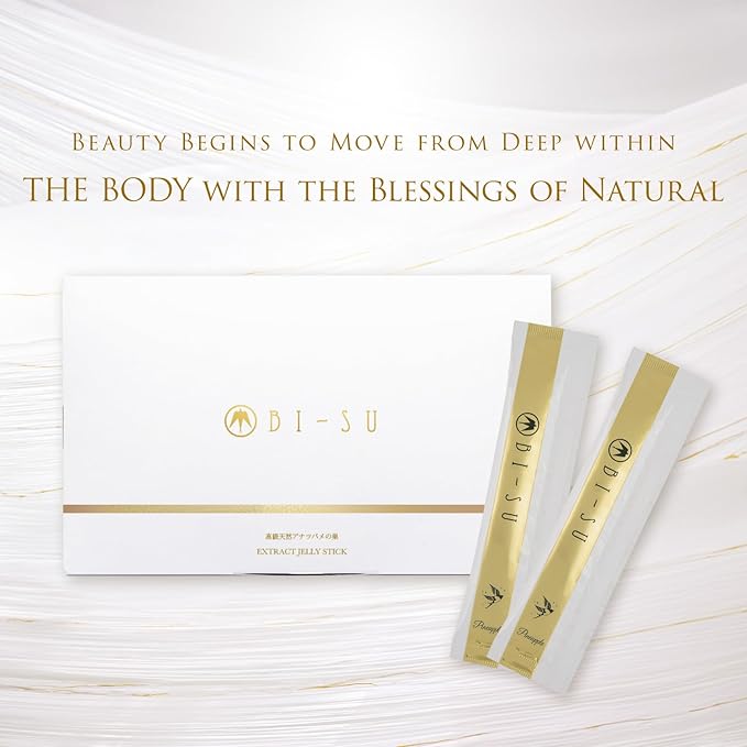 Extract Jelly Stick | Natural Swiftlet Nests Extract, Collagen, Vitamin C, Japanese Skincare, Anti-Aging, Maintains Skin's Elasticity, Boosts Immune System, GI Health, Pineapple Flavor, 30 PCS