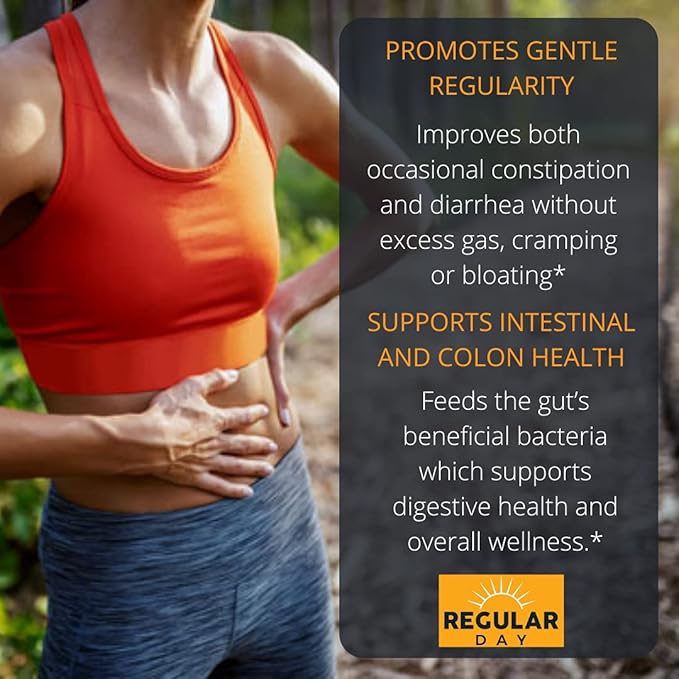 Sunfiber, Prebiotic Fiber Supplement for Digestive Health - Promotes Gentle Regularity | Gluten Free, Vegan, Dairy Free, Non-GMO, Keto, Tasteless | One Simple Ingredient | 30 Servings