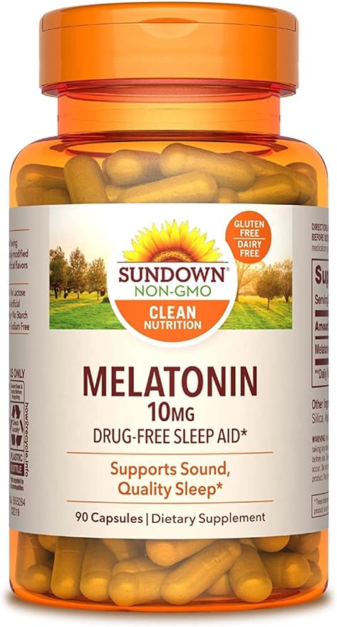 Sundown Melatonin 10 Mg, 90 Capsules