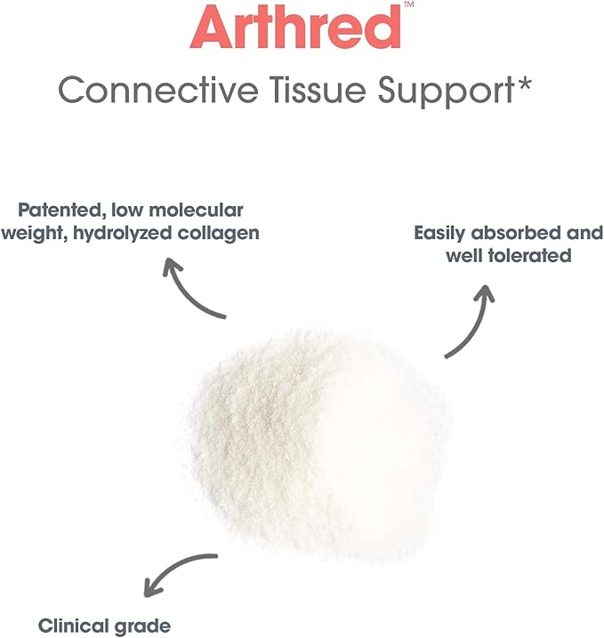 Allergy Research Group Arthred Supplement - Collagen Powder for Men & Women, 10.5g Collagen Peptides, Bovine Sourced, Arthred Powder, Collagen Formula, Hydrolyzed Collagen - 8.5 Oz