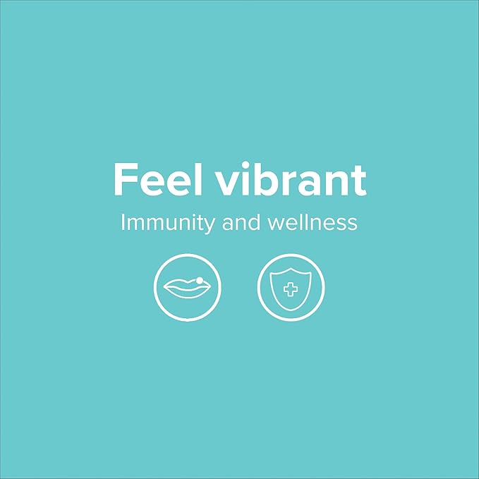 Vibrant Health, Gigartina Red Marine Algae, Plant-Based Immune Support, 60 Capsules
