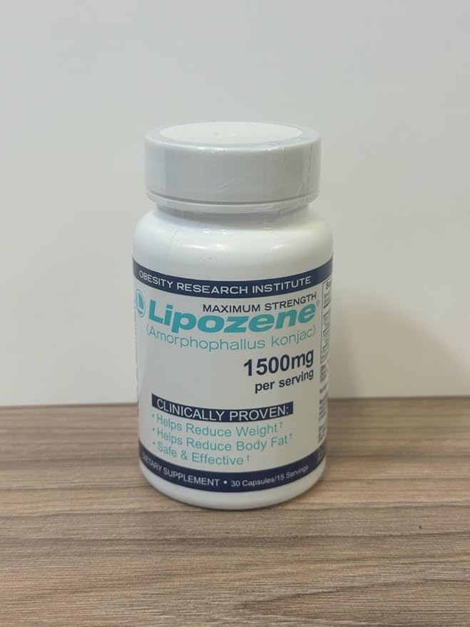 Lipozene Weight Loss Pills 2 Bottles with 30 Capsules Each Along with a 30 Count Bottle MetaboUp Plus