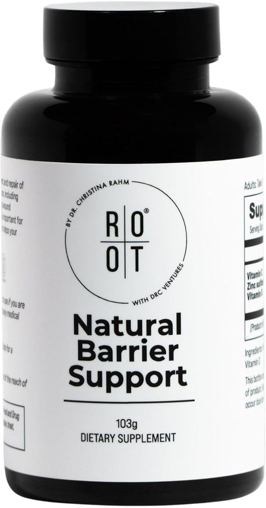 THEROOTBRANDS Root Wellness Natural Barrier Support (103g) | with Vitamin C, D and Zinc - for The Immune System and General Well-Being