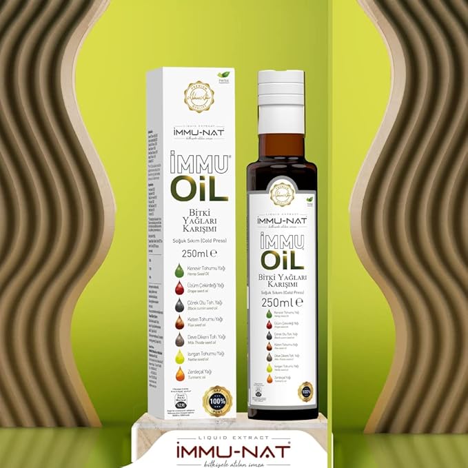 Cold-Pressed Seed Oils Supplement - Hemp, Grape, Flax, Black Cumin, Milk Thistle, Nettle, Turmeric -Omega 3-6-9, Vitamins, Minerals for Heart, Cognitive, Digestive Health, Vegan 8.5oz