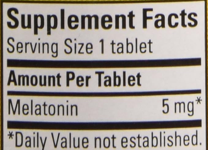 Nm Super Melatonin 5mg Size 90ct Pv Super Melatonin 5mg 90ct
