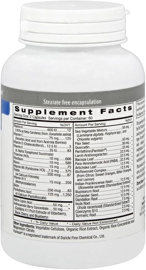 D'Adamo Personalized Nutrition Polyvite A, 120 Count