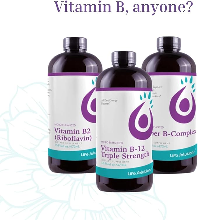 Vitamin B2 - Liquid Dietary Supplement with 50mg Riboflavin Per Serving - Highly Bioavailable, Pharmacist Formulated, Rapid-Sorb Technology for Efficient Nutrient Absorption - 16 fl oz