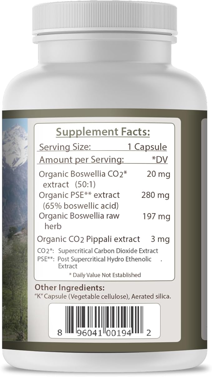 Tattva's Herbs Boswellia Serrata Supplement, Joint Support for Men & Women Supercritical (CO2) Extract 2-Pack, 240 Count, 500 mg - 25 Years of Premium Service from
