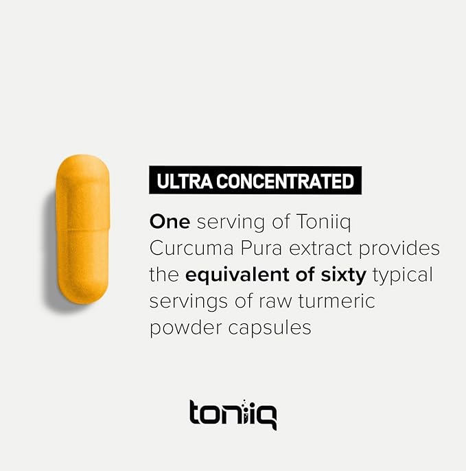 Turmeric Curcumin - Ultra High Potency 60:1 Extract with 97% Curcuminoids - 1200mg Per Serving - Black Pepper & MCT Oil for Enhanced Absorption - Third-Party Lab Tested - 120 Capsules