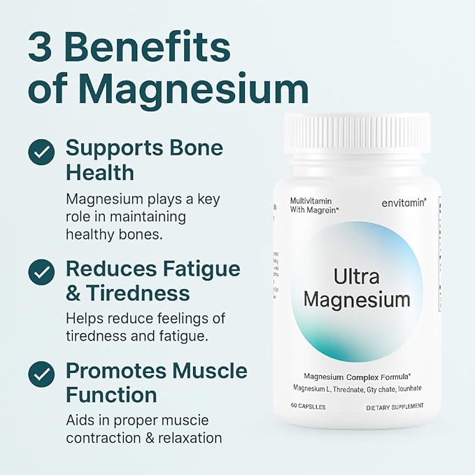 Ultra Magnesium Glycinate, L-Threonate & Taurinate