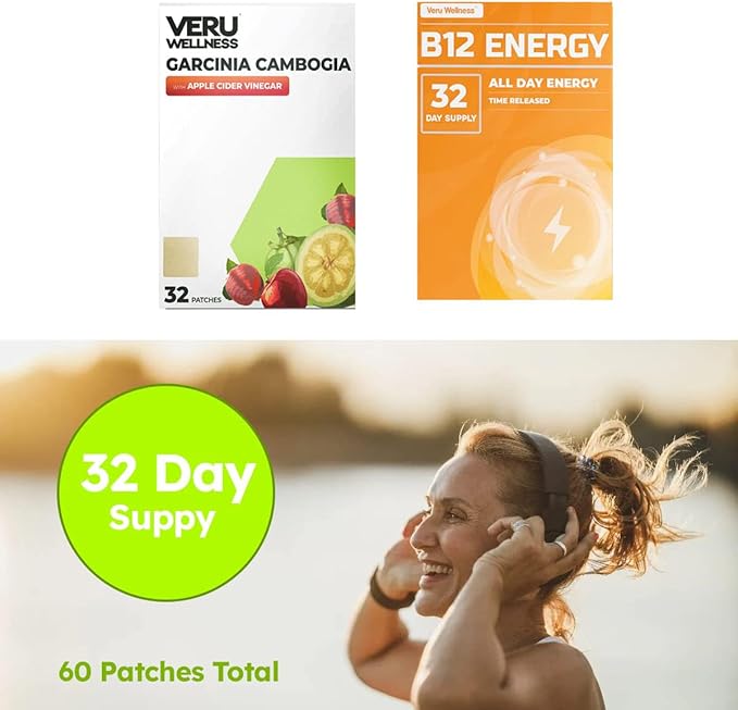 Garcinia Cambogia Herbal Belly Patch - Natural Patch (64 Count)