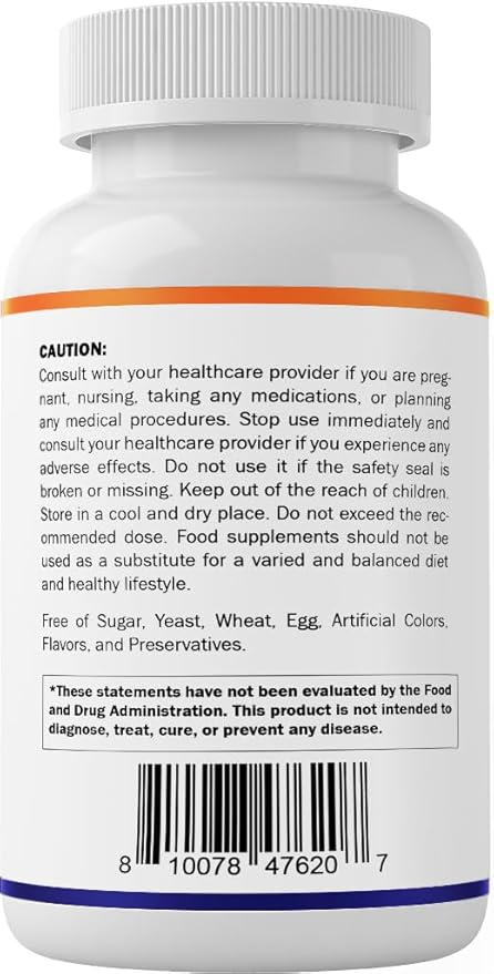 Vitamatic Magnesium Orotate Supplement – 1500mg per Serving, 180 Capsules – Supports Muscle, Nerve and Heart Health - Non-GMO, Gluten Free