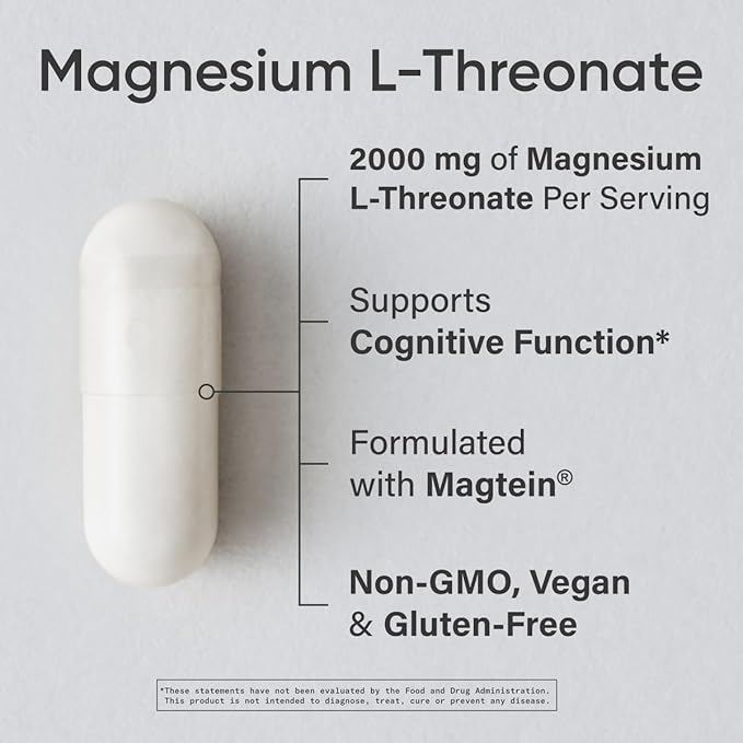 Sports Research® Brain Health Combo - Fish Oil Mini-Softgels - Easy to Swallow Omega-3 Fatty Acids from Wild Caught Alaska Pollock & Magtein Magnesium L-Threonate Supplement for Memory & Focus