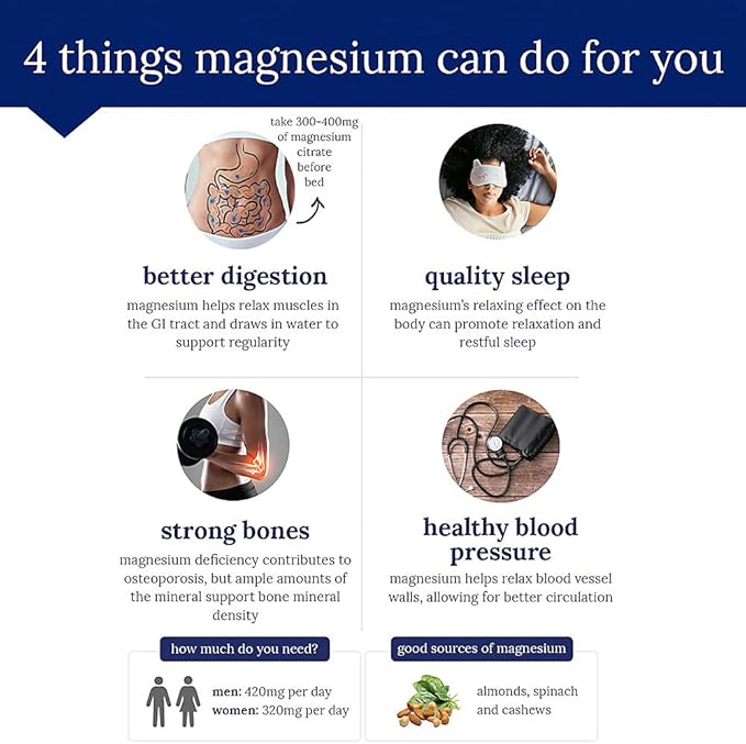 Natural Vitality Calm, Magnesium Citrate Supplement, Anti-Stress Drink Mix Powder, Unflavored - 8 Ounce (Packaging May Vary)