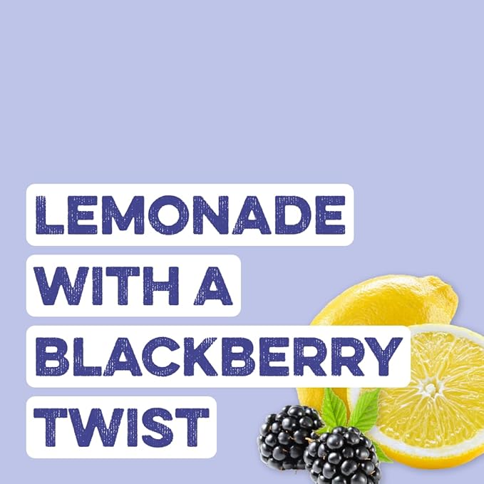 Clean Simple Eats BlackBerry Lemonade Super Collagen, Grass-Fed, Hydrolyzed Types I, II, & III Collagen, 30 Servings