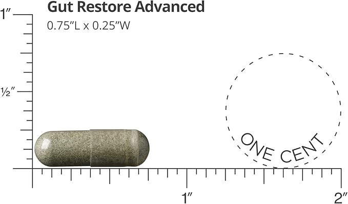 Dr. Drew Sinatra’s LifeBiome Gut Restore Advanced, Maximum Strength Microbiome Probiotic with Fermented Botanicals, 11 Multi Strains, 30 Once-Daily Capsules, Vegetarian, Soy-, Dairy-, and Gluten Free