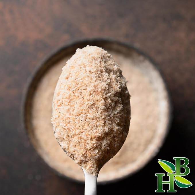 Psyllium Seed Husk Powder | Plantago Ovata | Wildcrafted | 4oz