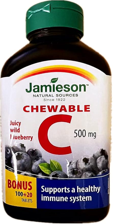 Vitamin C- Wild Blueberry- 500 Mg