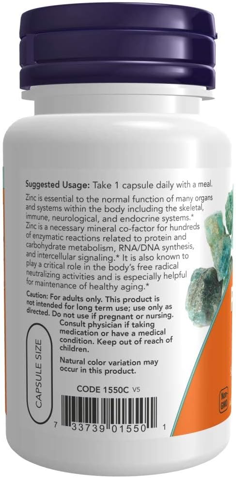 Zinc Picolinate 50mg 60 Capsules (Pack of 2)