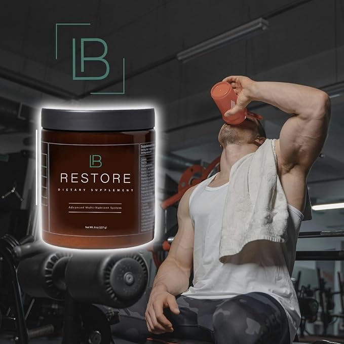Restore Advanced Multi-Nutrient System Pure Powder Formula - 30 Day Balance Supplement - Contains Powerful Antioxidants, Minerals, Essential Amino & Fatty Acids