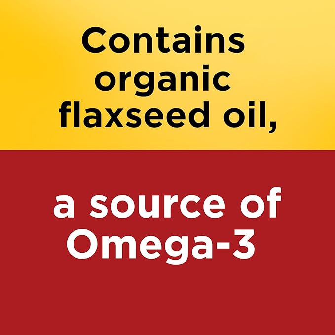 Nature Made Flaxseed Oil 1000 mg, Fish Free Omega 3 Supplement, Dietary Supplement for Heart Health Support, 100 Softgels, 100 Day Supply