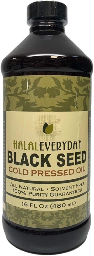Pure Black Seed Oil - 16 OZ - 100% Pure and Cold Pressed Black Seed - Non-GMO and Vegan - Nigella Sativa