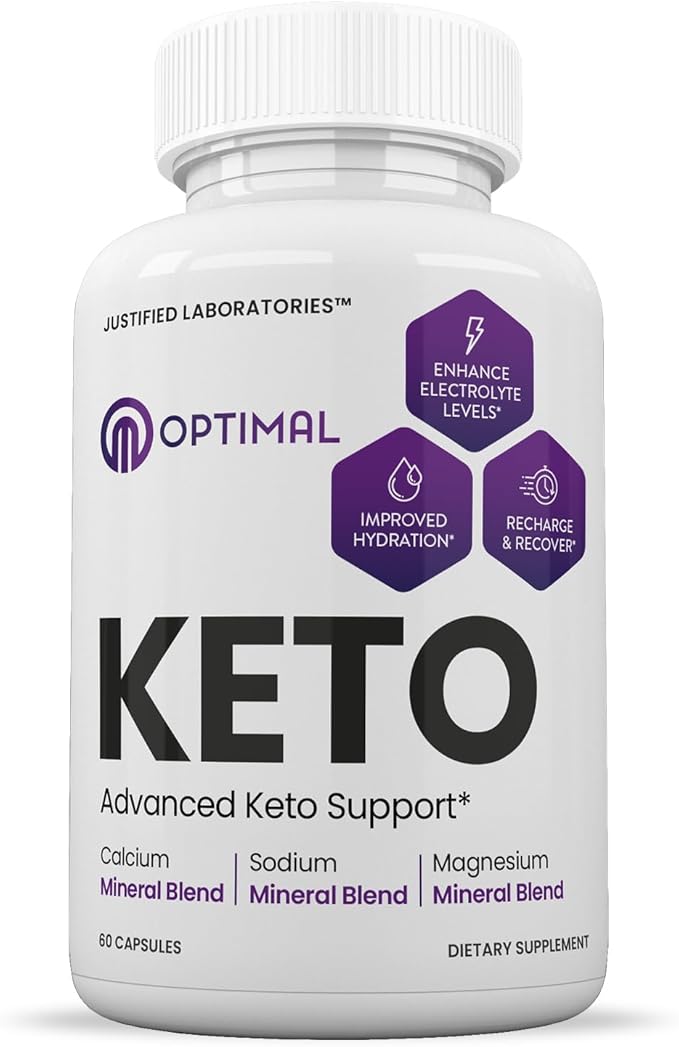 (10 Pack) Optimal Keto Pills 1275MG New & Improved Formula Contains Apple Cider Vinegar Extra Virgin Olive Oil Powder Green Tea Leaf 600 Capsules