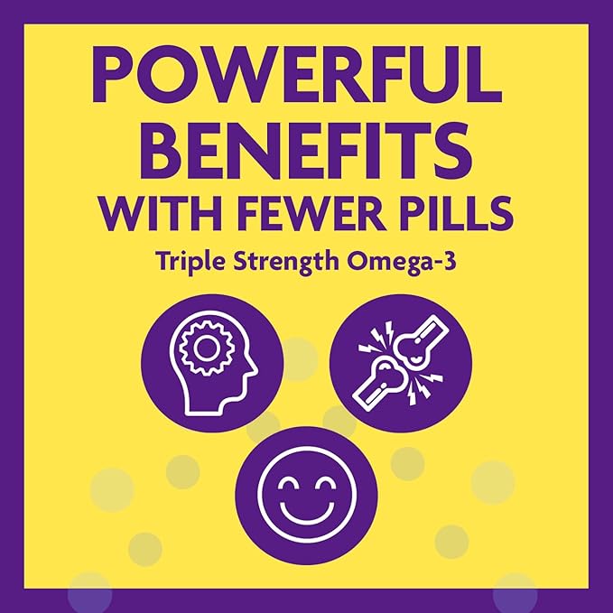 InnovixLabs Triple Strength Omega 3 Supplement, Burpless Fish Oil for Women and Men - 900 mg EPA & DHA, Brain & Joint Support, Award Winning & Third-Party Tested, 200 Softgels