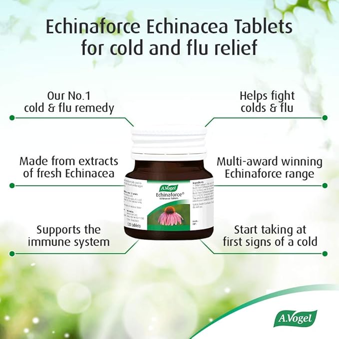 A.Vogel Echinaforce Echinacea Tablets - 120 Tabs