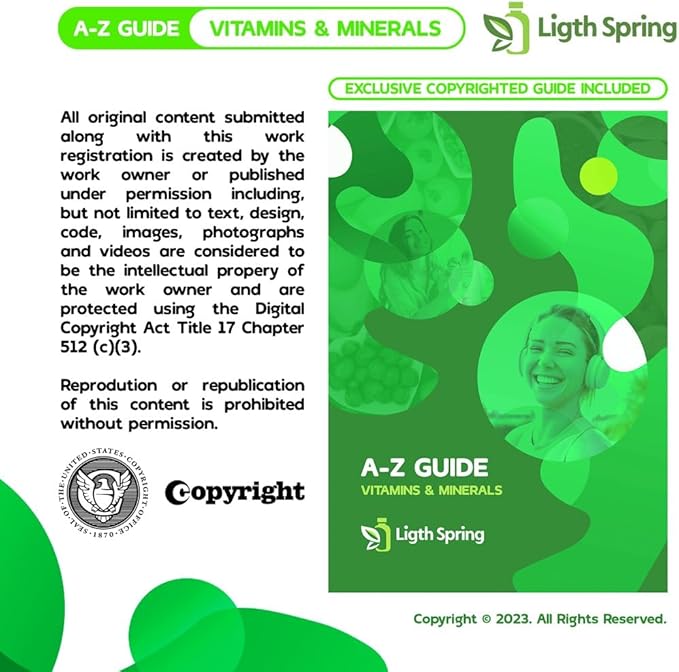 Zero Sugar Vitamin C Gummies Dietary Supplement, 250 mg, 120 Ct Bundle with Exclusive Vitamins & Minerals - A to Z - Better Ligth&Spring Guide