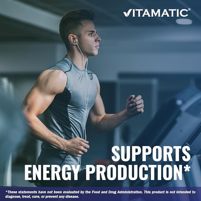 Vitamatic Niacinamide 500 mg 240 Tablets - Flush Free Vitamin B3 - Supports Energy Production