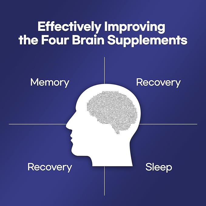 Dr. Brian Phosphatidylserine Brain Supplement for Memory & Focus - Nootropic Cognitive Support with Ginkgo Biloba, B Vitamins - Mental Clarity & Concentration Booster - 30 Capsules