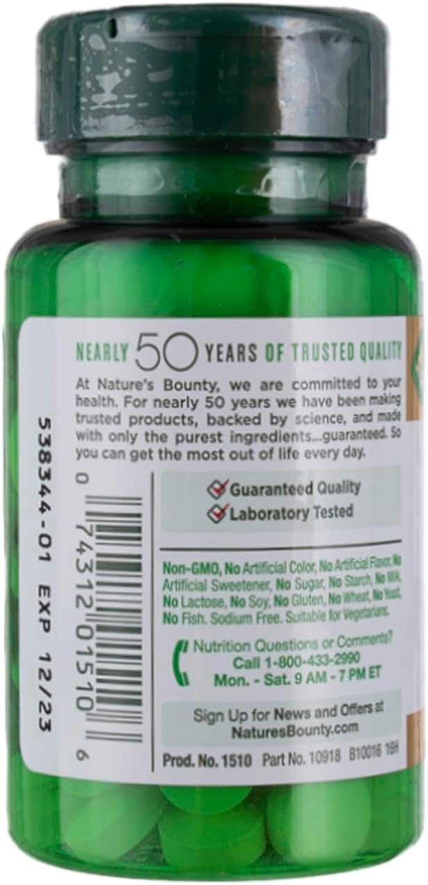 Nature's Bounty Vitamin C, 500mg, 100 Tablets