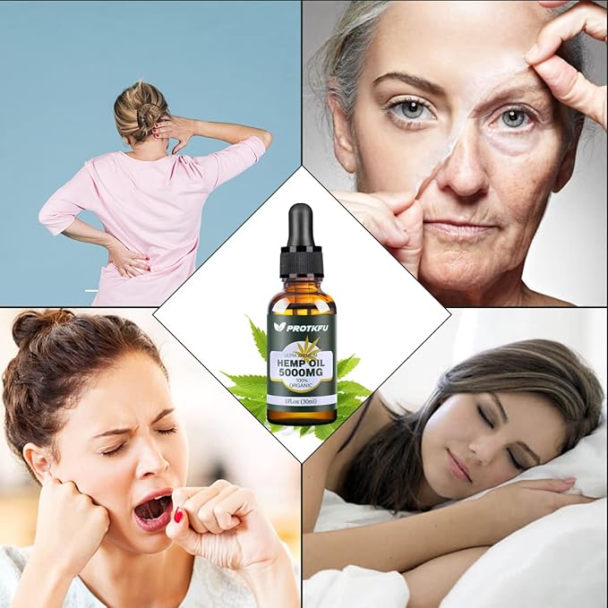 (2Pack Hemp Oil - Omega 3-6-9 Oil Fatty Acids Nutritional Supplement for Immune System Support, Focus, Calm, Relaxation, and Mood Enhancement - Organic, Vegan, Non-GMO
