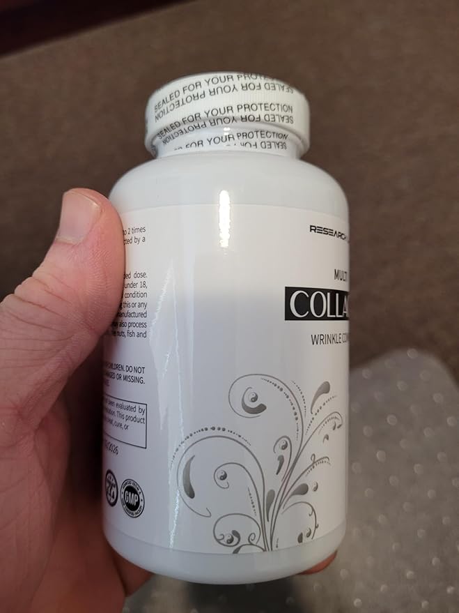 Research Labs 2 for 1 Promo 240 Collagen Pills - 6000 mg Per Day. Grass Fed Anti-Aging Support for Skin, Joints, Tendons, Bones, Hair and Nails. Paleo Friendly. Collagen Peptides Powder Supplement…