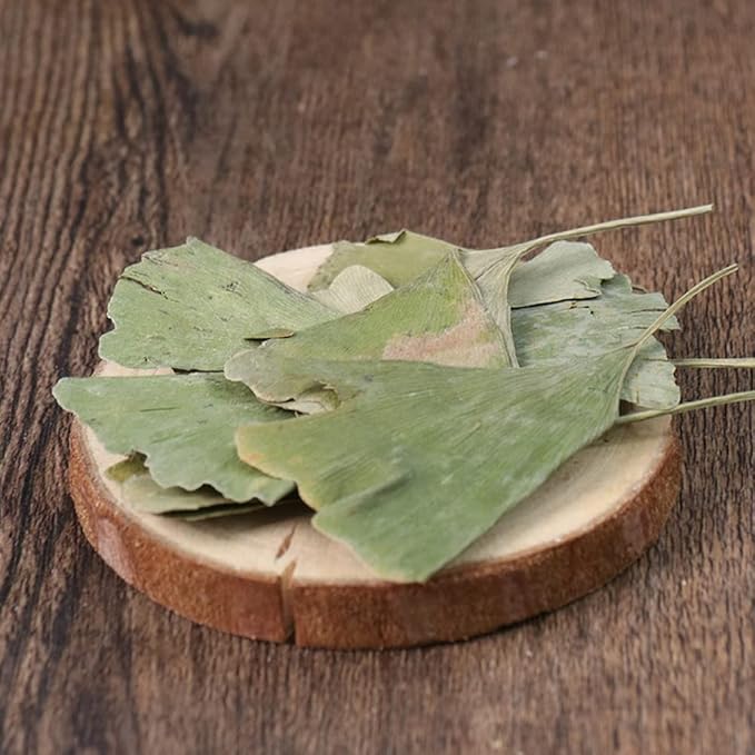 Dried Ginkgo Biloba Leaves Ginkgo Biloba Dried Loose Leaves - Gingko Maidenhair Tree Yinxingye (250 Grams)