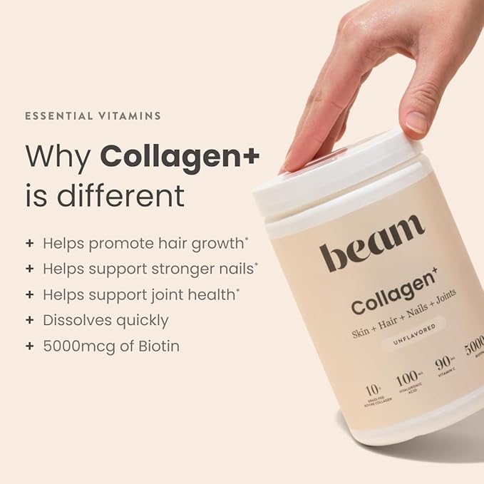 Beam Greens Powder Superfood, Collagen Bundle