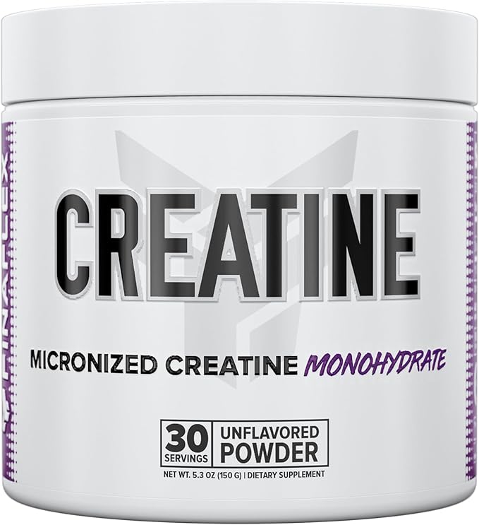 FINAFLEX Pure CREATINE, Unflavored - 5.3 oz - Promotes Muscular Strength, Size & Performance - 100% Pure, Micronized Creatine Monohydrate - 30 Servings
