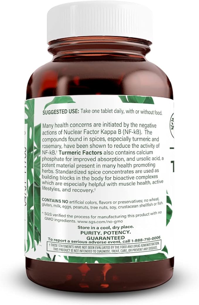 Natural Nutra Turmeric Curcumin with 95% Curcuminoids Extract Supplement with Rosemary for Brain Health, Enhances Memory and Improves Concentration, Improve Digestion, 350 mg, 60 Vegan Tablets