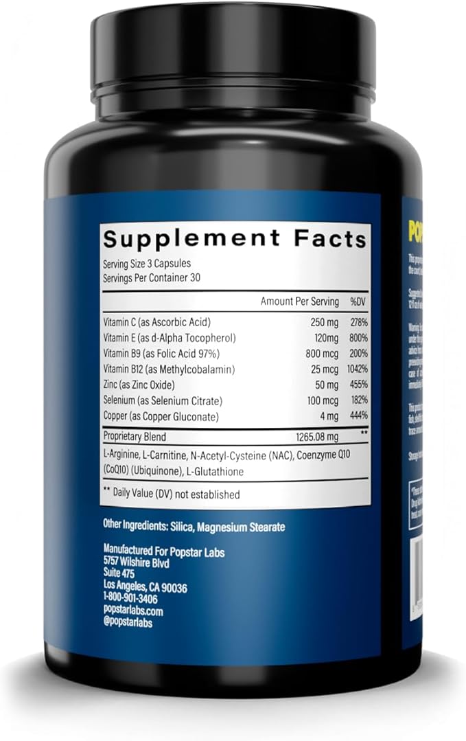 Fertility Supplement For Men - Doctor Formulated - Made in the USA - Men's Prenatal Vitamins - Male Fertility Supplements - Booster - Count & Motility Activator - 90 Vegan Capsules (1 Month Supply)