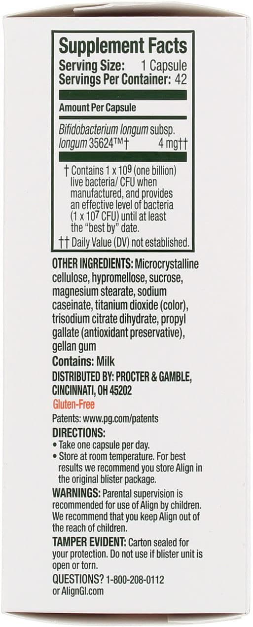 Align Digestive Care Probiotic Supplement, 84 Count